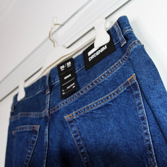 BNWT SS22 DR.DENIM OMAR PEBBLE MID RETRO JEANS 34 X 32 - Picture 5 of 11